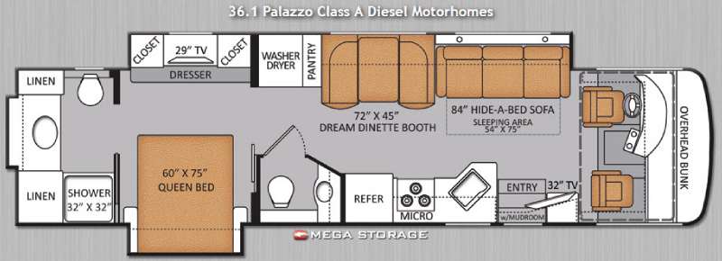 2014 Palazzo 36.1 floor plan