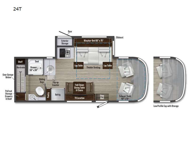 2025 View 24T floor plan