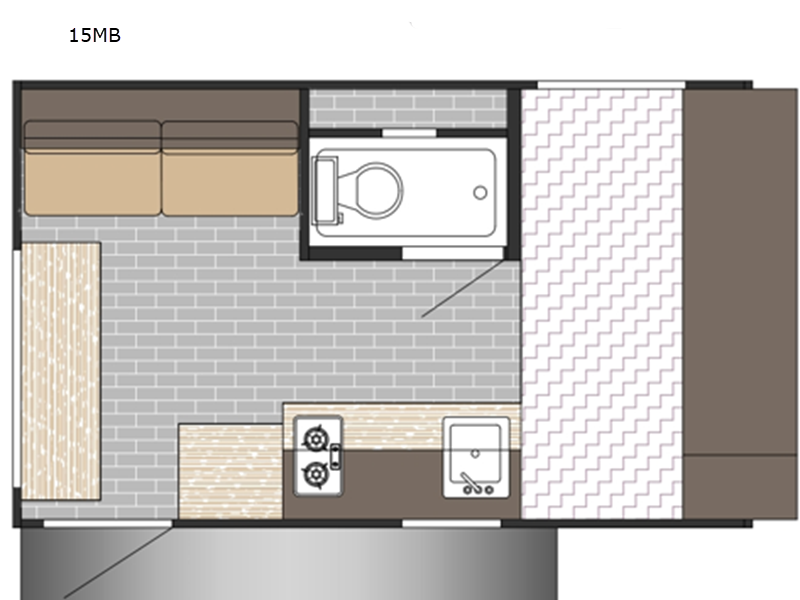 2025 Sunlite 15MB floor plan