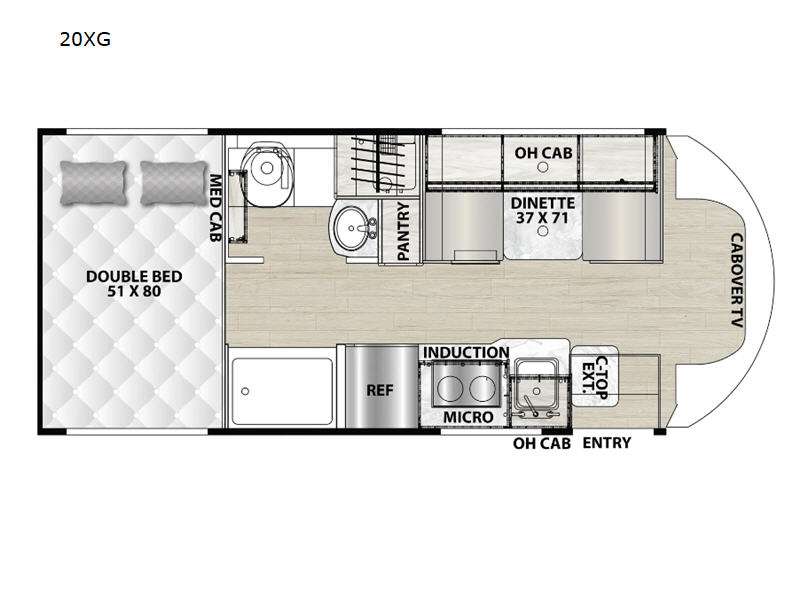 2025 Cross Trail EV 20XG floor plan