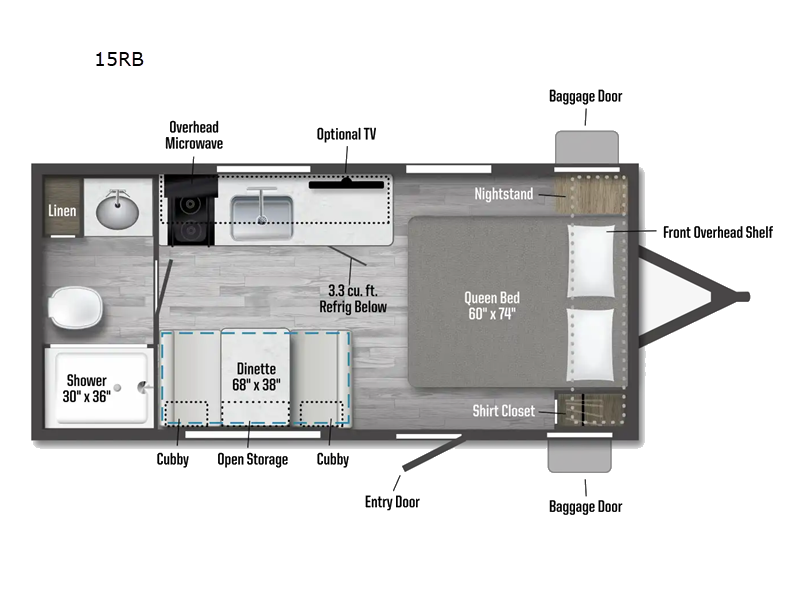 2025 Access 15RB floor plan
