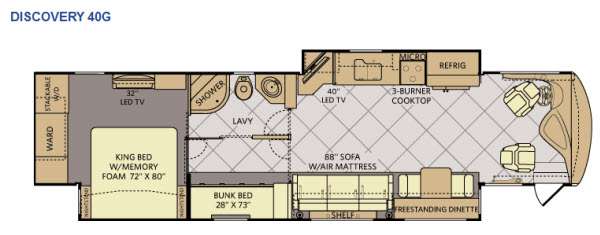 2015 Discovery 40G floor plan