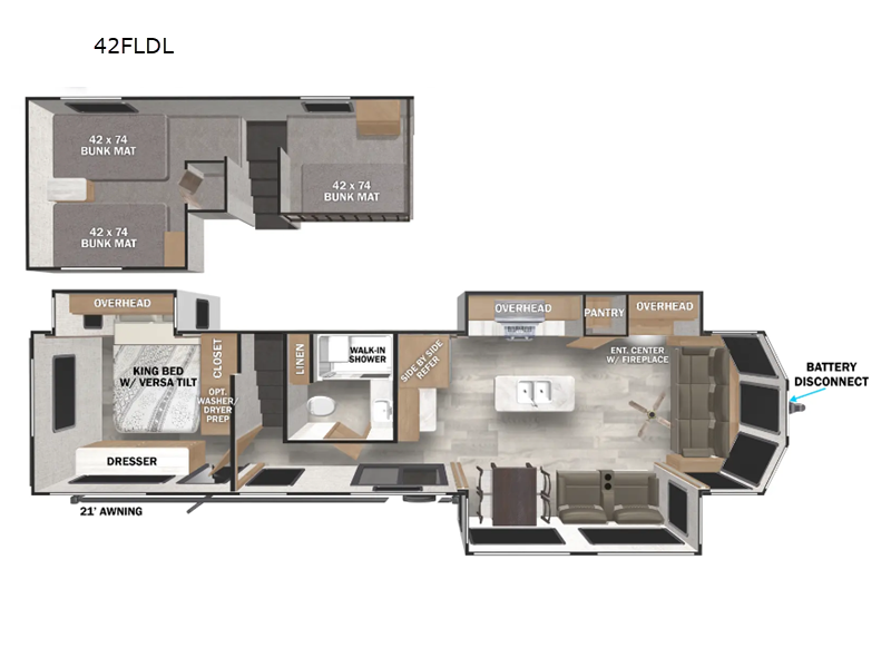 2026 Salem 42FLDL floor plan