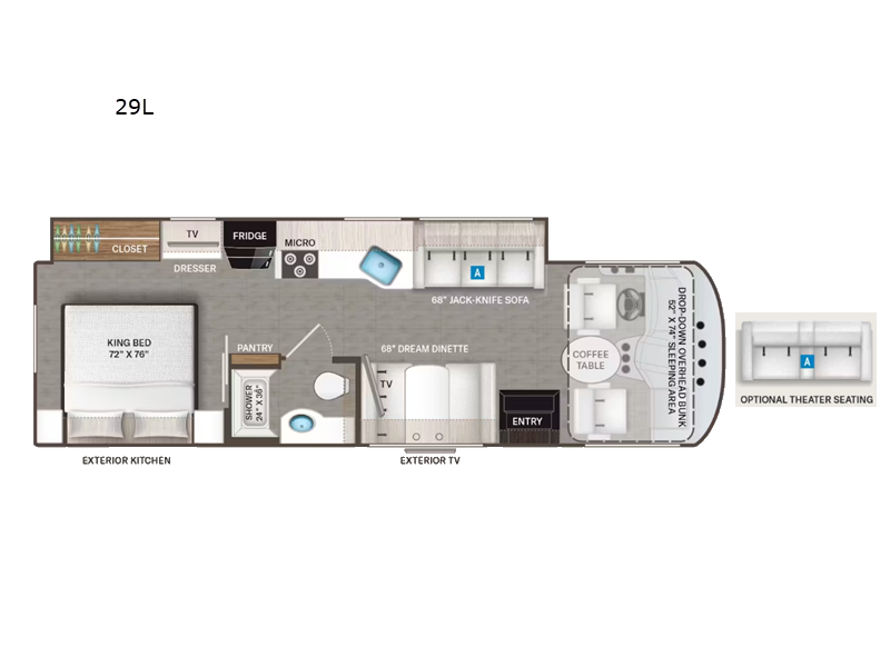 2026 Hurricane 29L floor plan