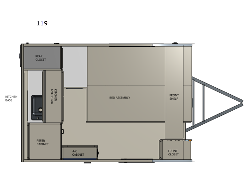 2026 SunRay 119 floor plan