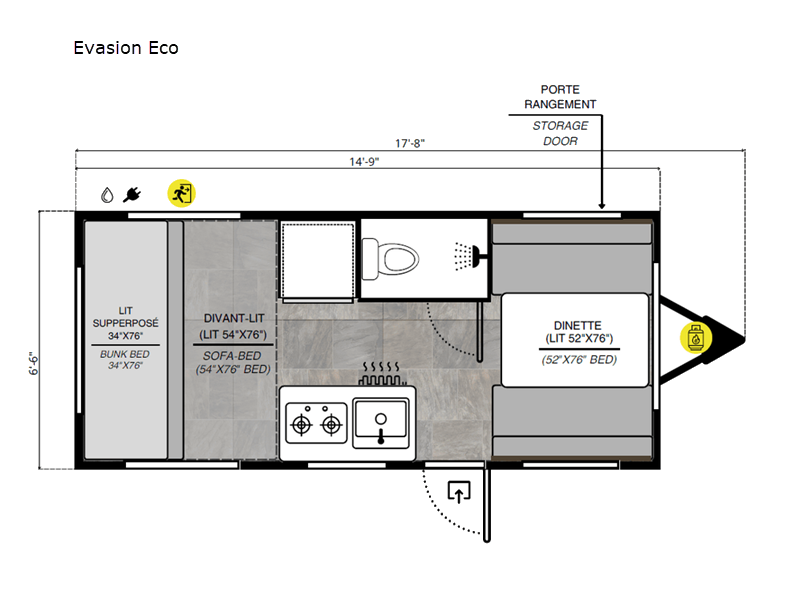 2026 Prolite EVASION eco floor plan