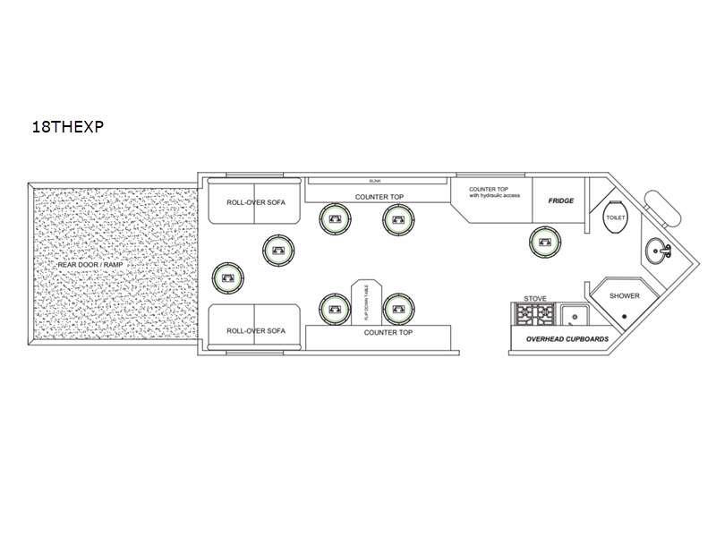 2026 Glacier 18TH RV EXPLORER floor plan