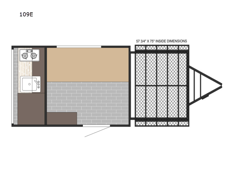 2024 SunRay 109E floor plan