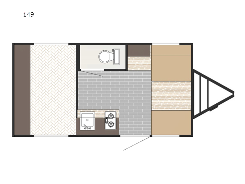 2026 SunRay 149 floor plan