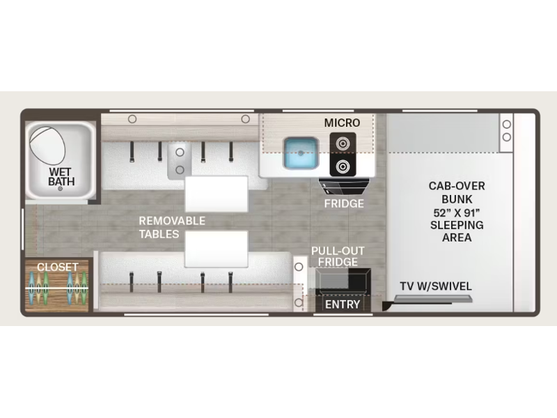 2026 Chateau 19X floor plan
