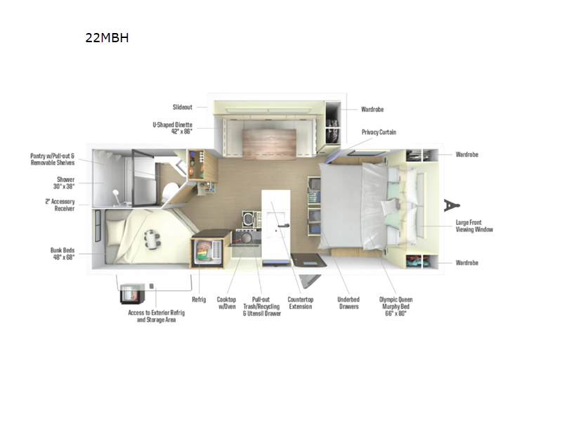 2026 Thrive 22MBH floor plan