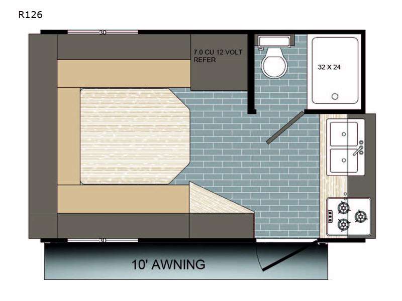 2026 SunRay R126 floor plan