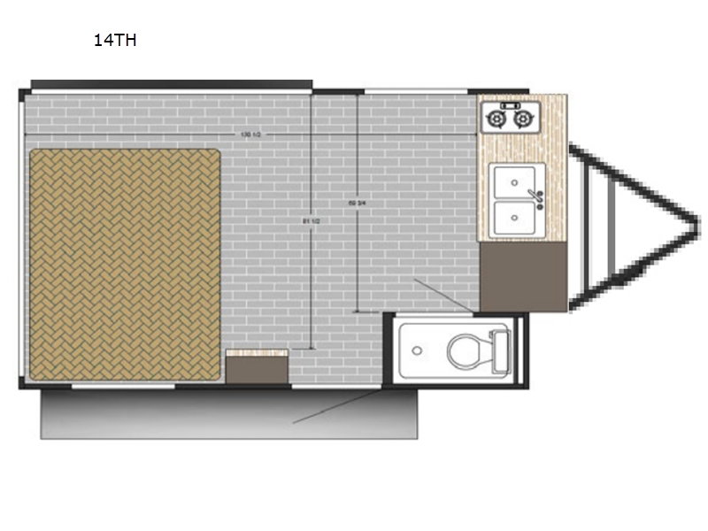 2025 Sun Lite 14THX floor plan