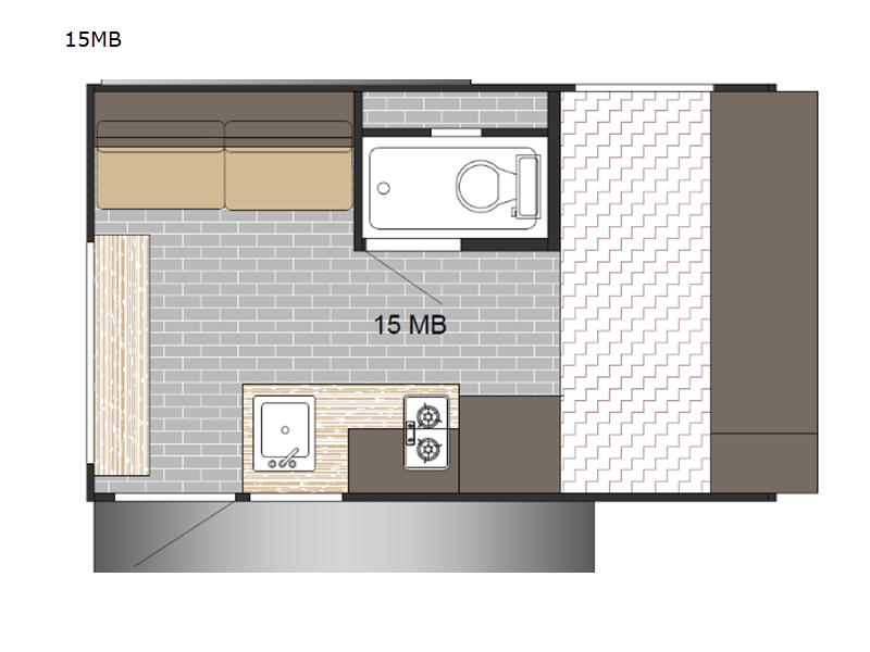 2026 Sunlite 15MB floor plan
