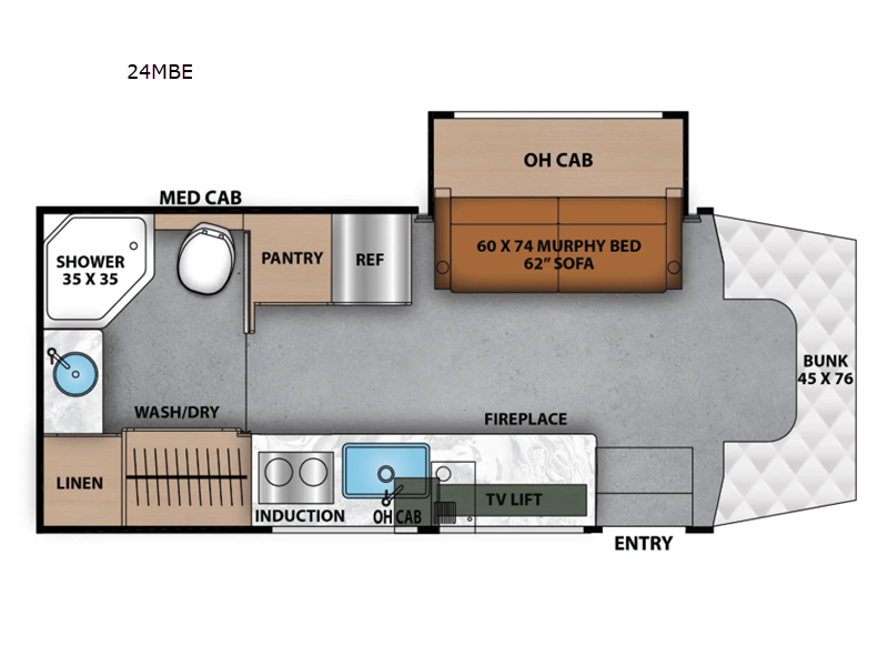 2027 Prism 24MB floor plan