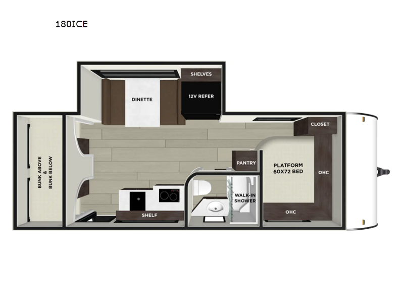 2027 Salem FSX 180ICE floor plan
