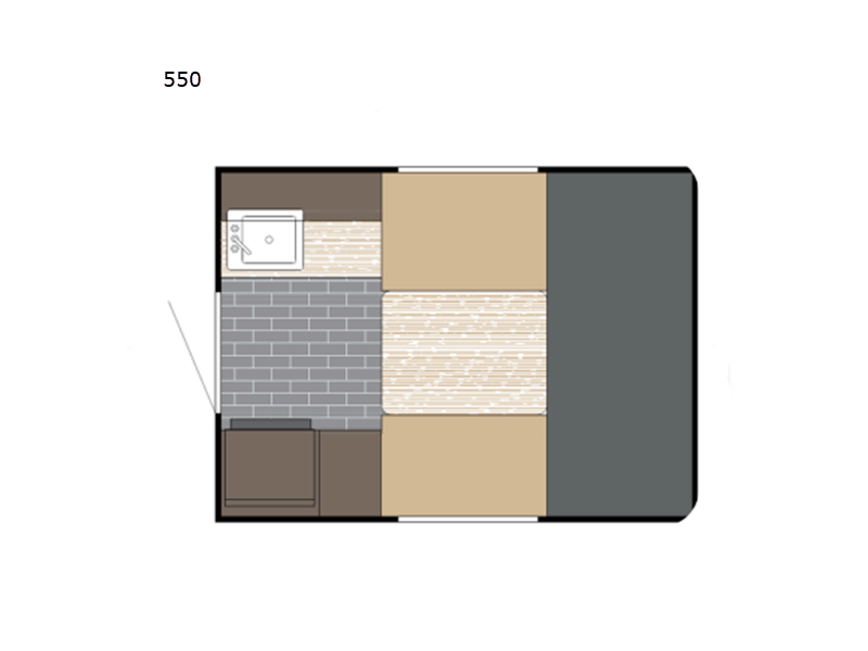 2027 Sun Trek 550 floor plan
